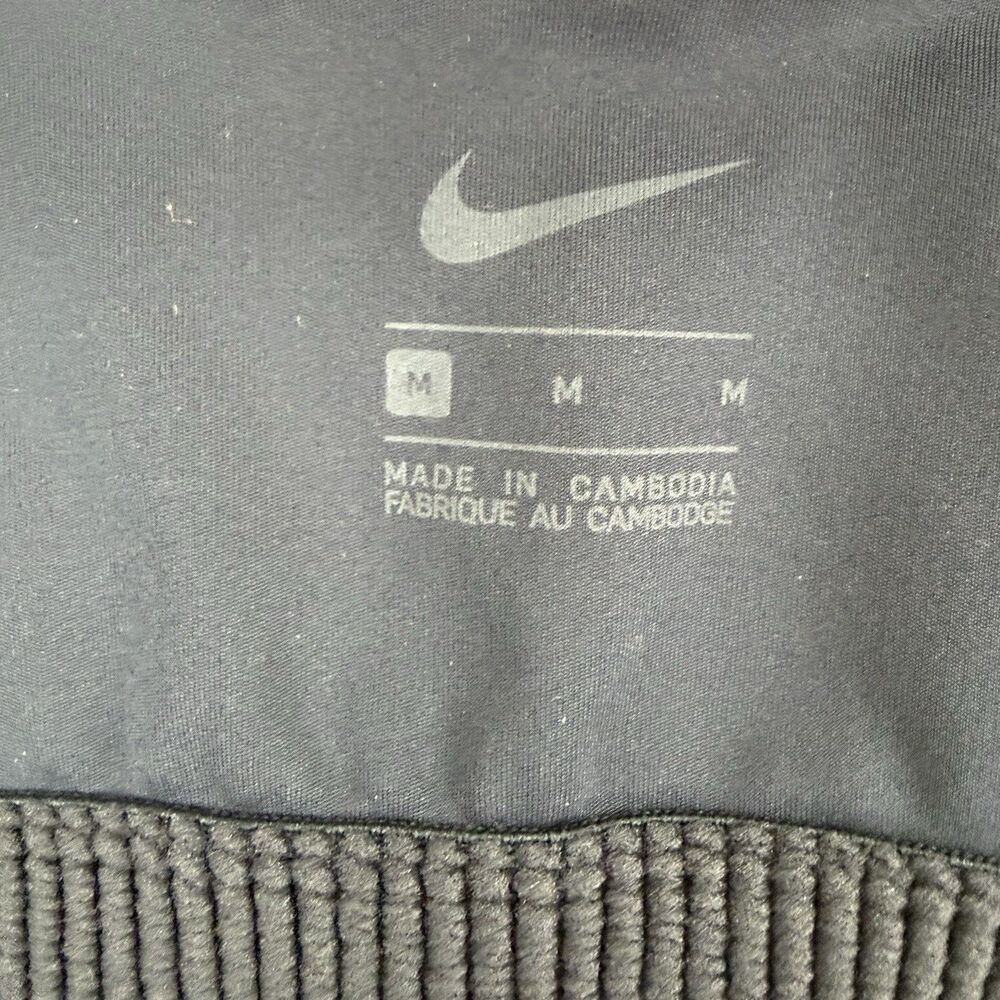 Nike Bliss Luxe Training Athletic Dress Women Medium Navy Blue Skort Shorts - Picture 8 of 10